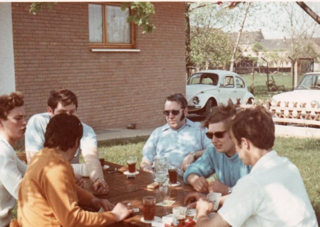 1971 Jungschützen nach dem Fest